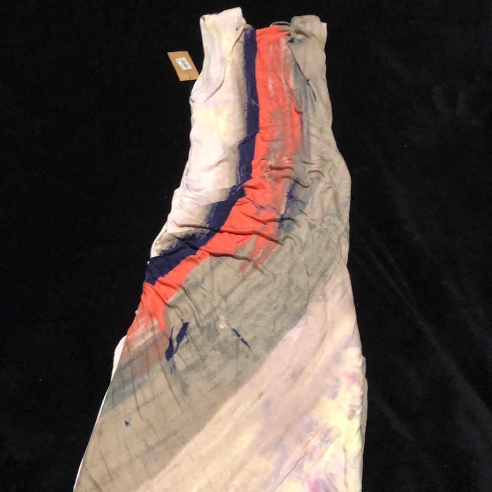 Colorful Rouched Dress - Picture 5 of 7